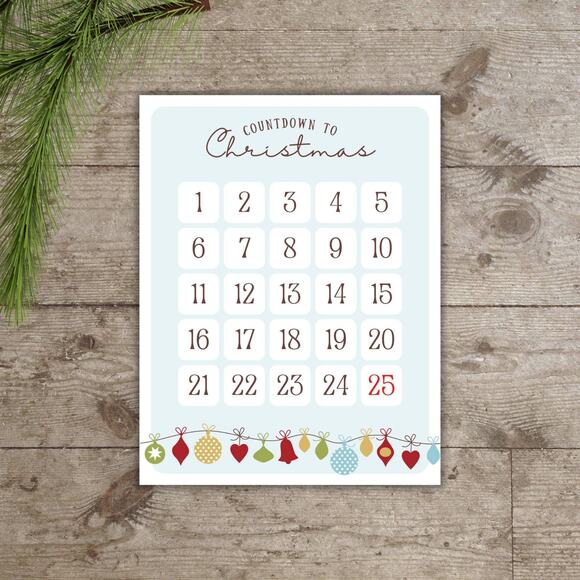 Christmas Bundle - Christmas Countdown - Scavenger Hunt - Bucket List - Picture 3 of 6